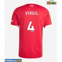 Liverpool Virgil van Dijk #4 Heimtrikot 2025-26 Kurzarm